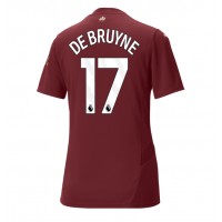 Manchester City Kevin De Bruyne #17 Replica Third Shirt Ladies 2024-25 Short Sleeve